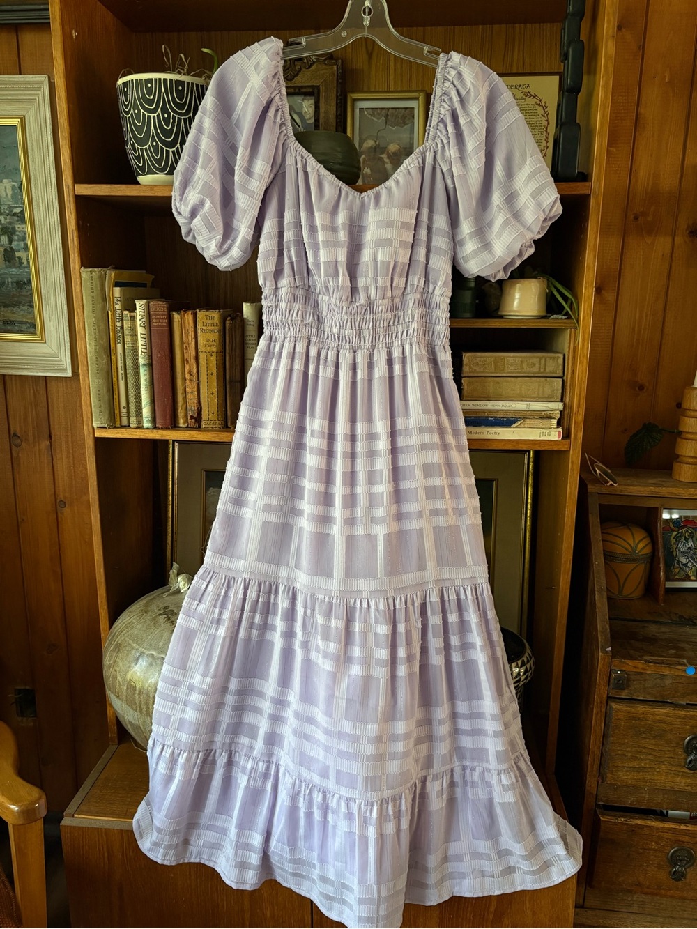 FairyCore Lilac Purple Ruffle Dress Adelyn Rae XS